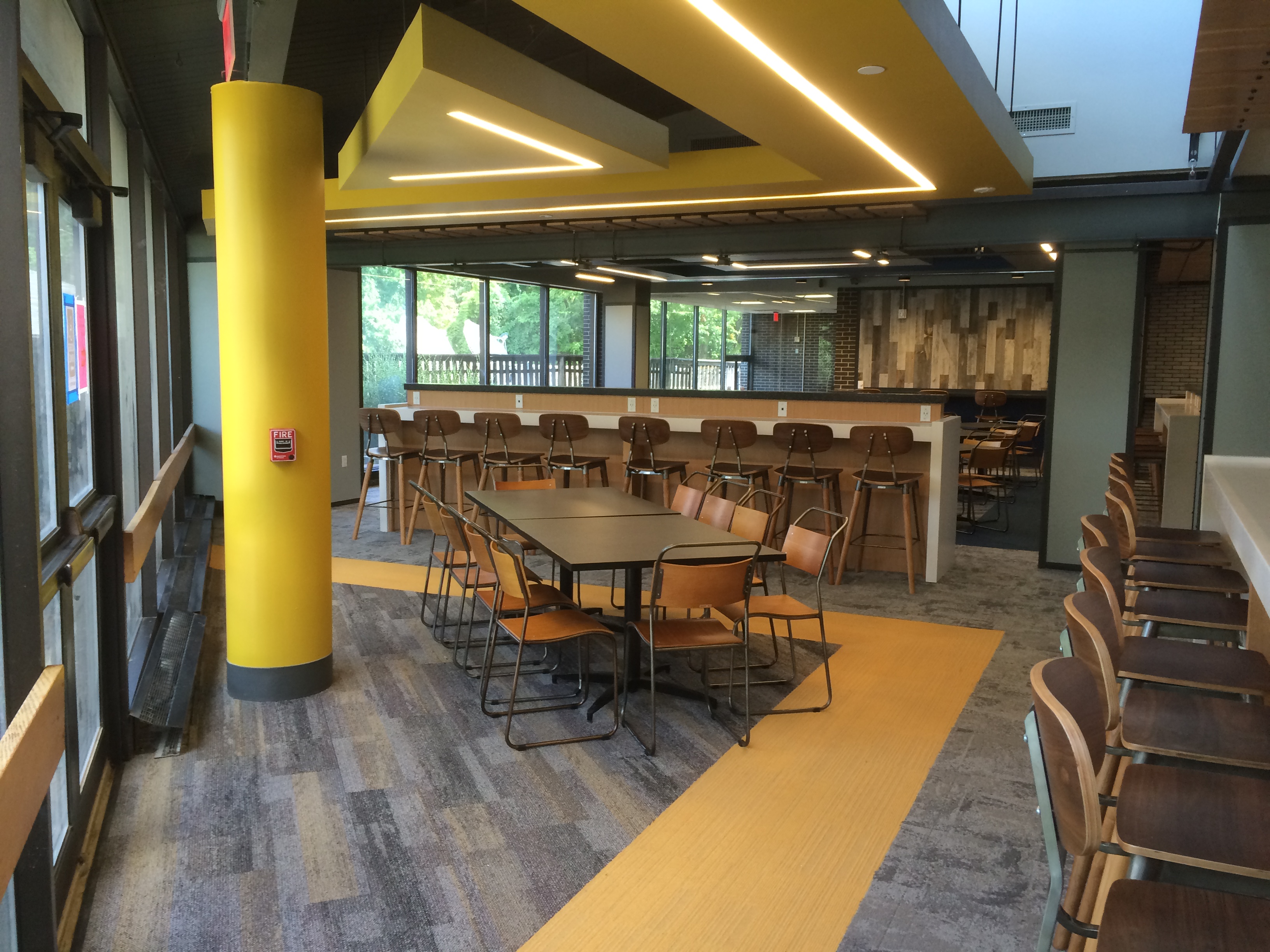 Atrium Dining Renovation at Ramapo College Near Complete • Connor ...